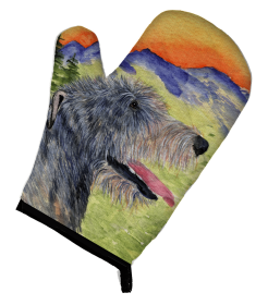 Irish Wolfhound Oven Mitt