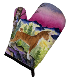 Basenji Oven Mitt (size: 8.5 x 12)