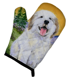 Great Pyrenees Oven Mitt (size: 8.5 x 12)